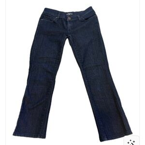 Ann Taylor Women's Dark Blue Flare Jeans